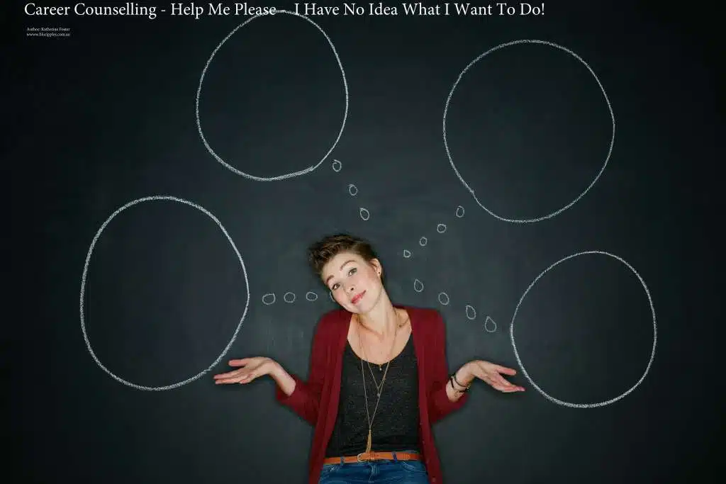 Gather some A4 paper, pens and a ruler and dive into this straight forward career exploration activity. Blu Ripples Career Counselling Blog: Author Katherine Foster