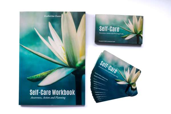 Self-Care Workbook and Card Deck - copyright Katherine Foster