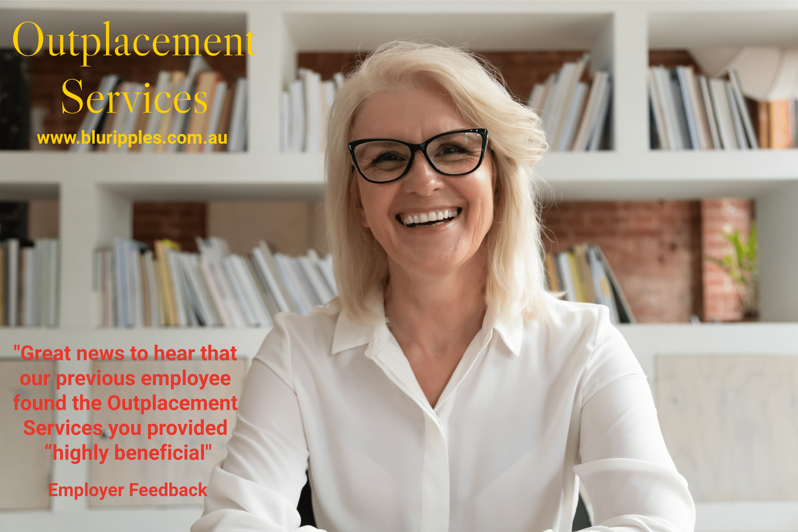 Outplacement Services Review from Employer, Newcastle NSW regarding career transistion journey of ex-employee. Katherine Foster (Blu Ripples)