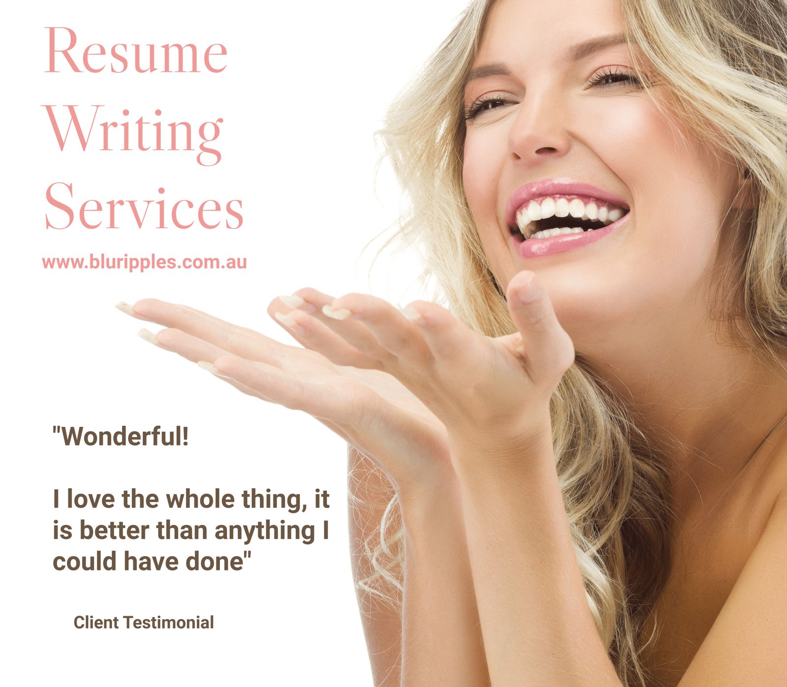 Resume Review - Salamander Bay Port Stephens NSW; Blu Ripples Resumes crafted by Katherine Foster