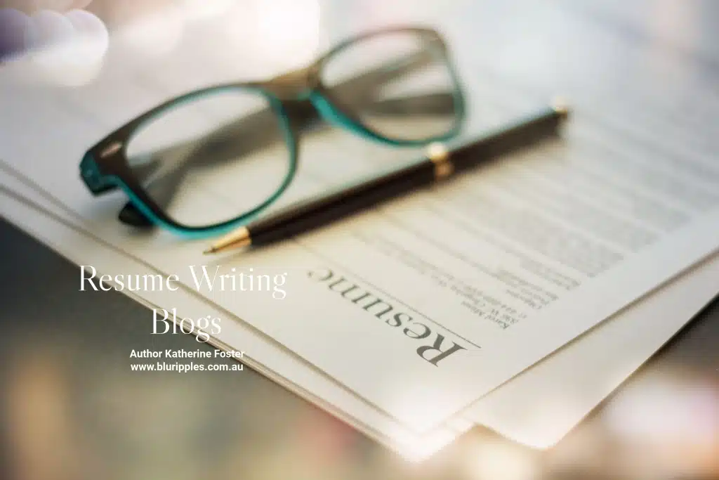 Blu Ripples Resume Writing Blogs - Author Katherine Foster