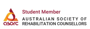 Katherine Foster Founder of Blu Ripples has been accepted as a student member of ASORC while studying her Master Rehabilitation Counselling Degree at Griffith University