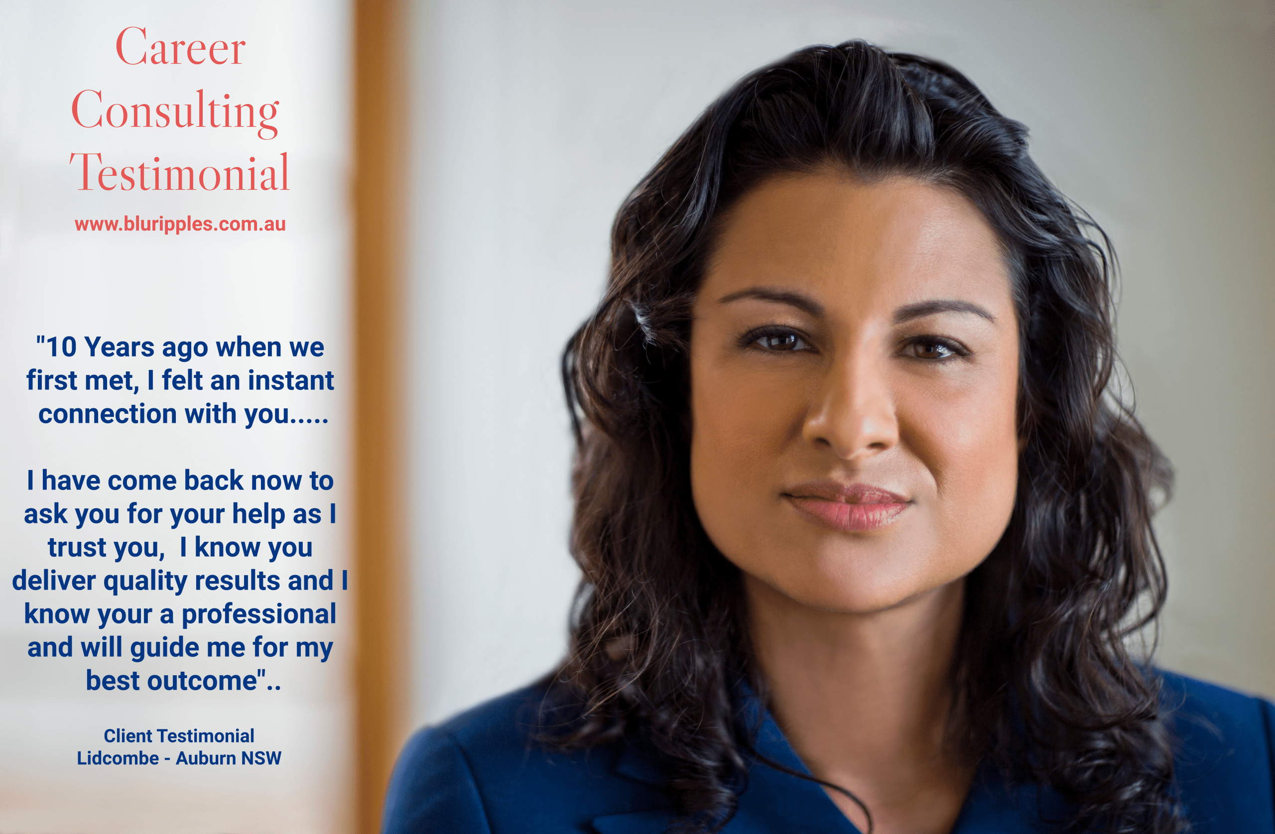 Blu Ripples Career Consulting Review; Lidcombe, Sydney NSW