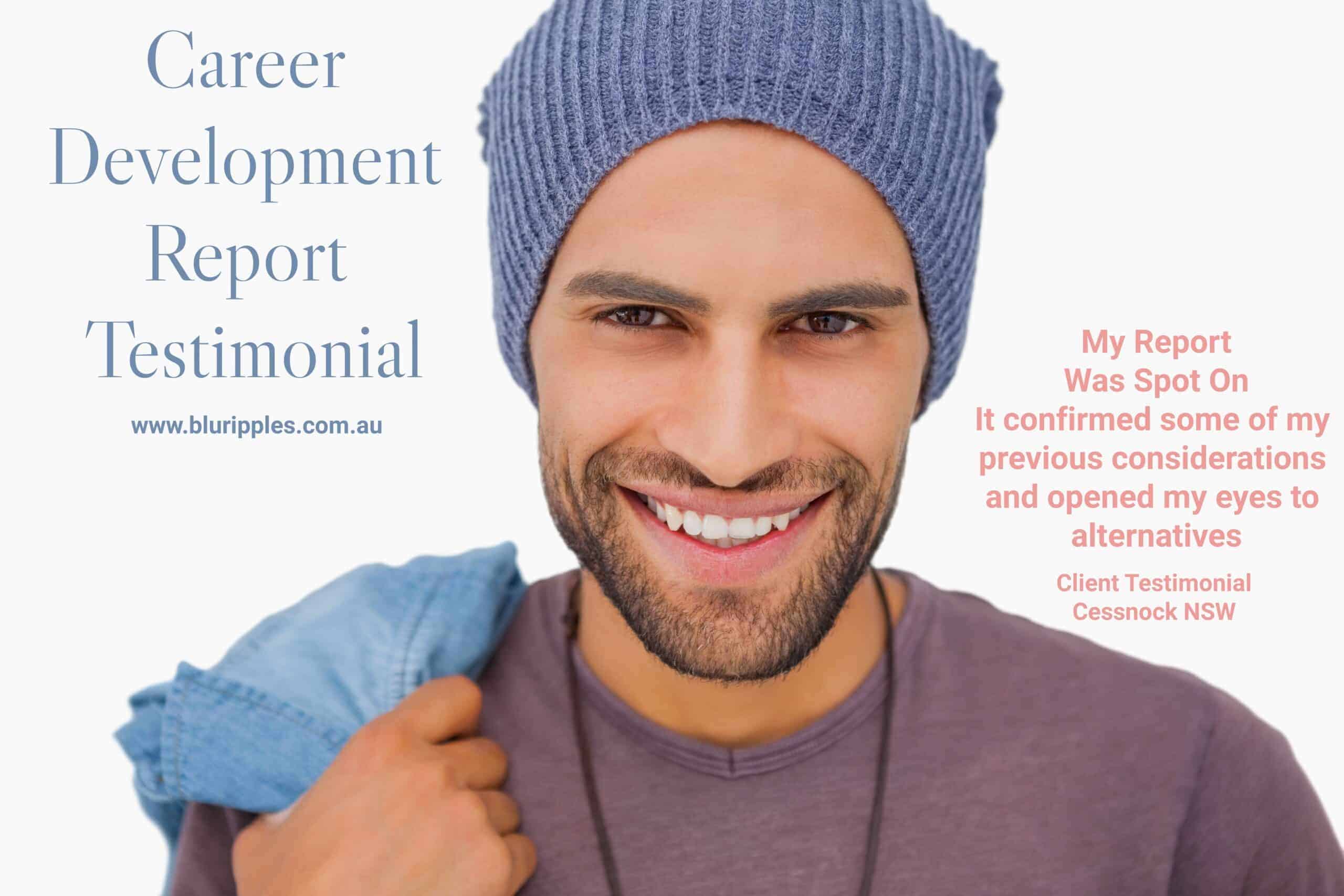 Career Development Plan Cessnock Lower Hunter Valley NSW Australia - Author Katherine Foster - Blu Ripples NSW; Career Direction and Focus; Career Path; Career Options