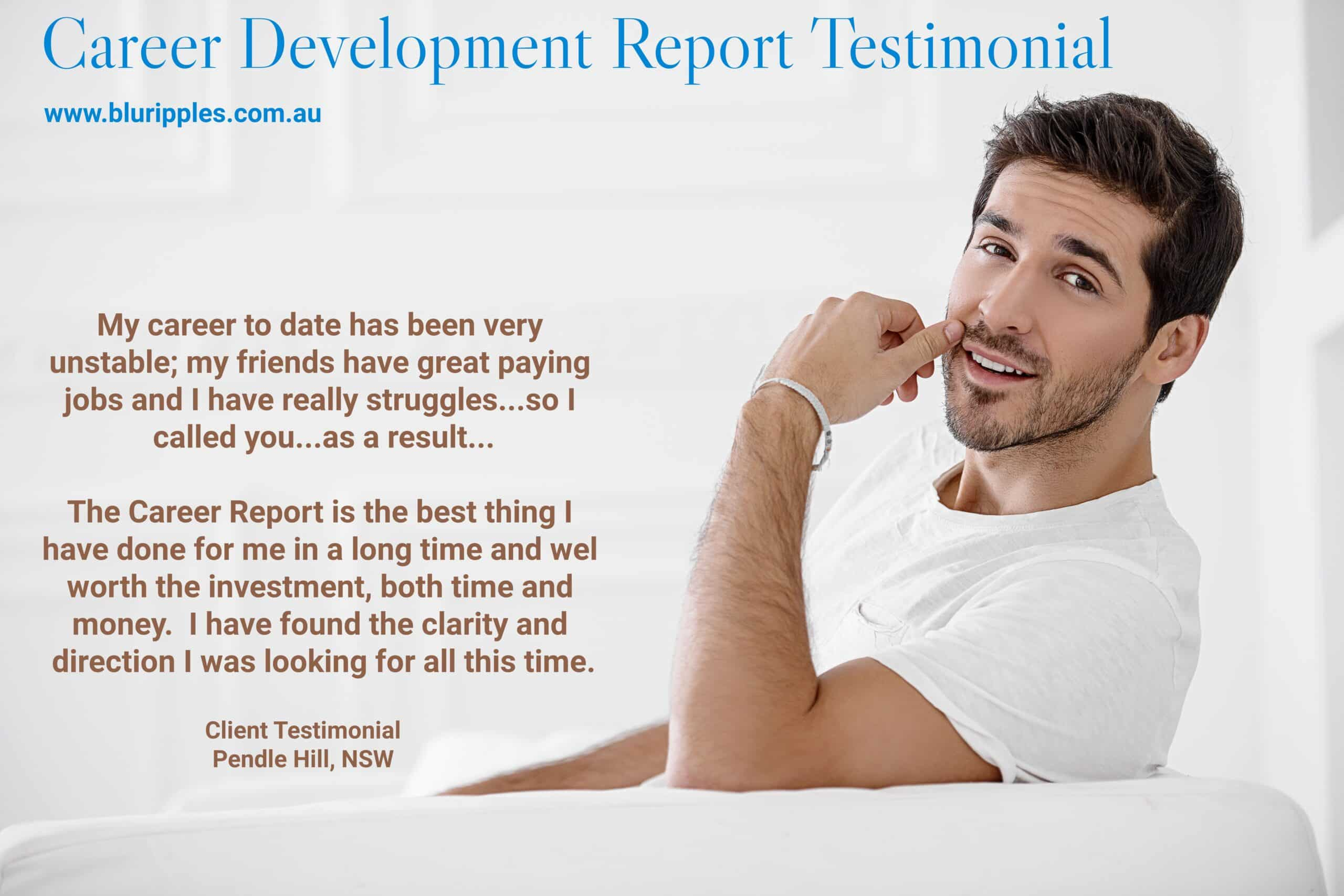 Career Development Plan Review Pendle Hill Sydney NSW Australia - Author Katherine Foster Blu - Ripples