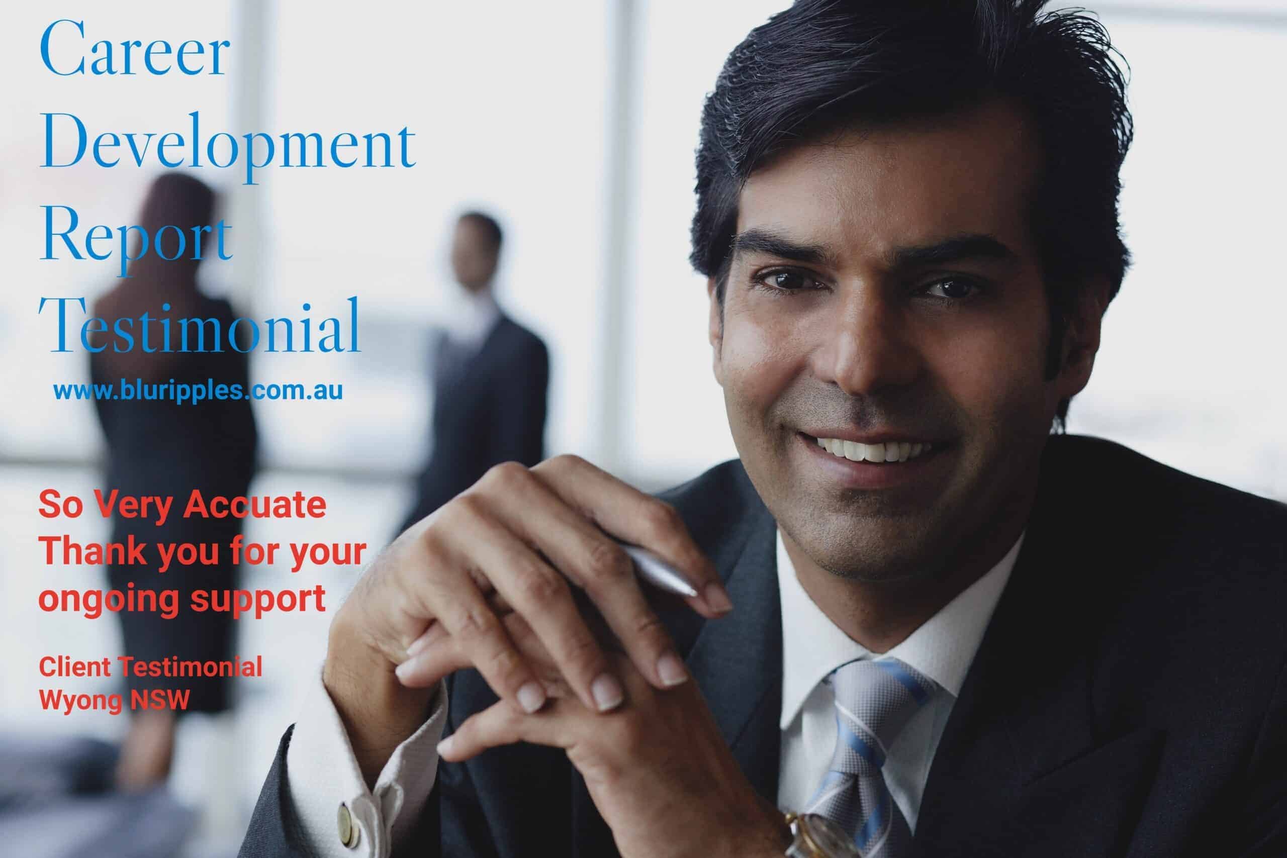 Career Development Plan Wyong, Central Coast, NSW Australia - Author Katherine Foster Blu Ripples