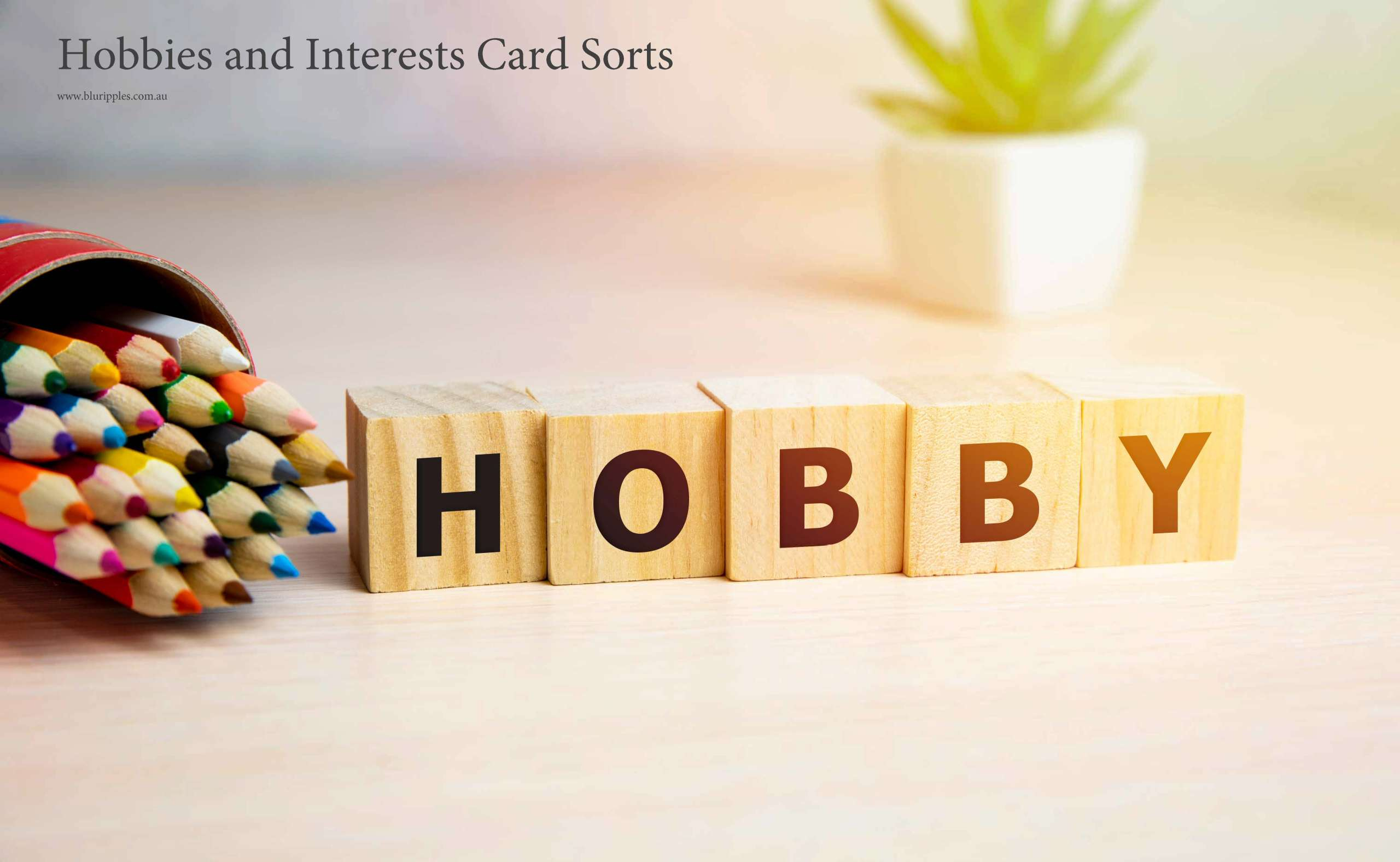 Hobbies and Interests Card Sorts