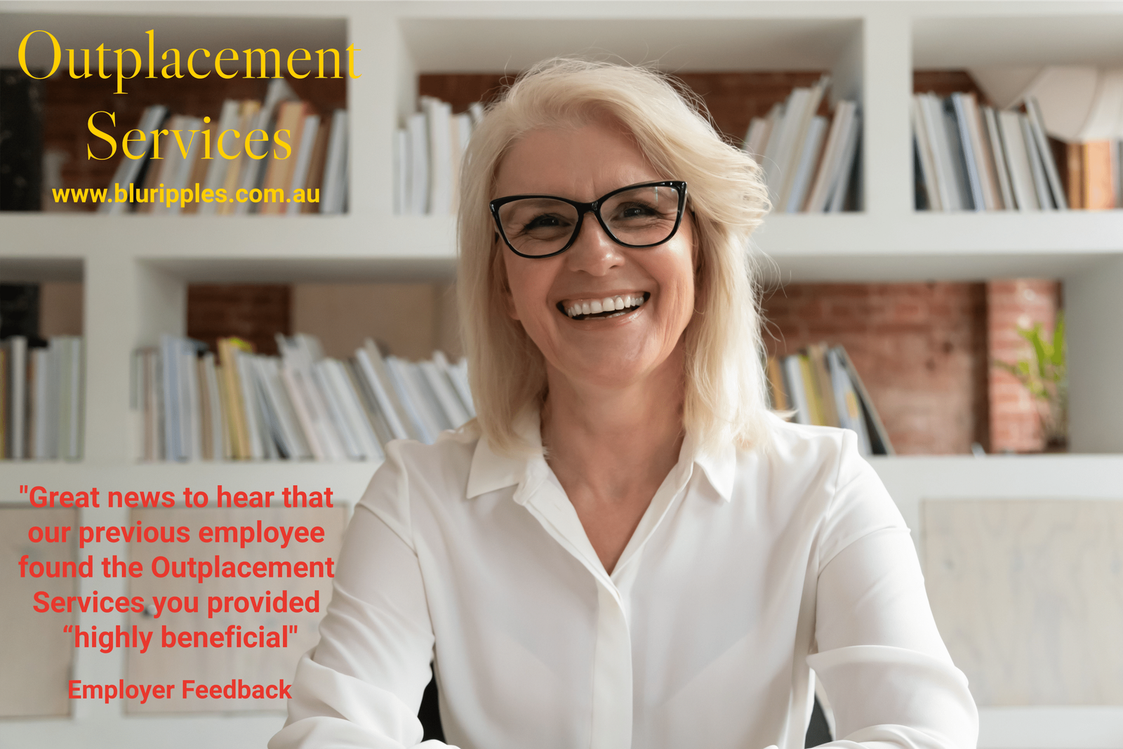 Outplacement Services Review from Employer, Newcastle NSW regarding career transistion journey of ex-employee. Katherine Foster (Blu Ripples)