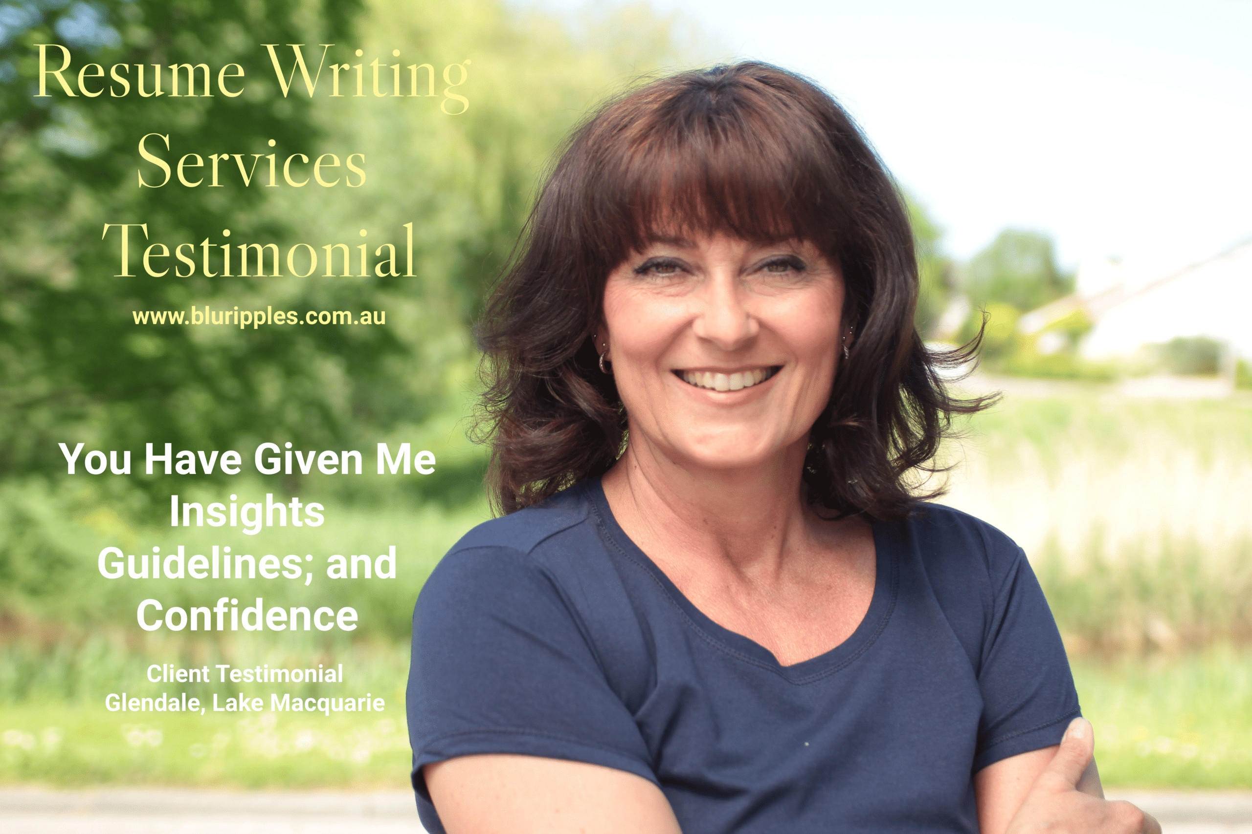 Blu Ripples Resume Review - Resume Critique - Glendale Lake Maquarie NSW