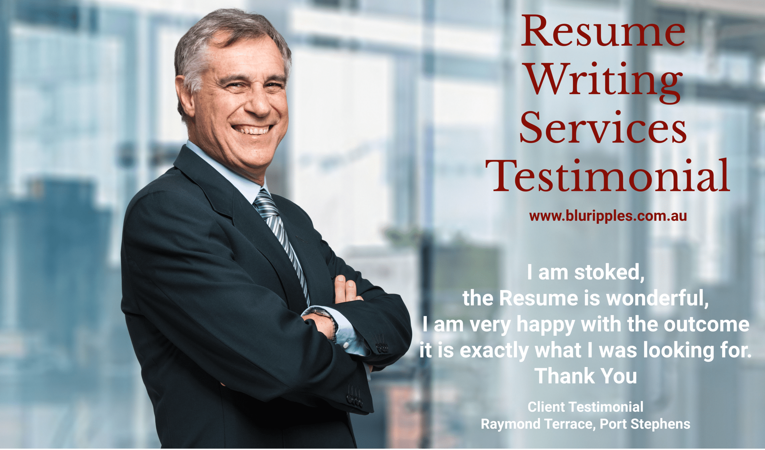 Blu Ripples Resume Review Raymond Terrace Port Stephens NSW